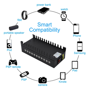 22 Puerto externas cargador de batería de la estación de carga usb cargador - Product Image 6