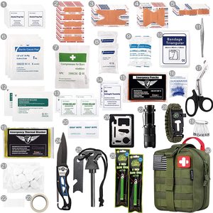 Trousse de premiers secours d'urgence pour la survie en plein air, équipement de camping, trousse de premiers secours de survie - Product Image 3