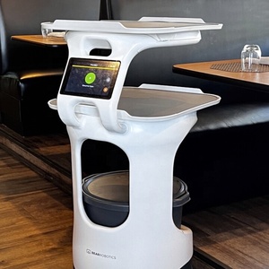 Intelligent Food Serving <strong>Robot</strong> Automatic Commercial Service Hotel Delivery <strong>Robot</strong> <strong>Machine</strong> Waiter <strong>Robot</strong> - Product Image 1