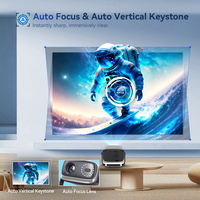 Veacine T6PLUS Produit intelligent Mini projecteur portable LED 1080P Support Home cinéma 230 ANSI Lumens 8G WiFi6 Mise au point