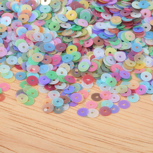 Lan Guang Bán Buôn 2/3/4Mm Matte Vòng Lỗ Một Mức Độ Sequin May Trên Thêu Quần Áo Vật Nuôi Giày Tự Làm Phụ Kiện - Product Image 6