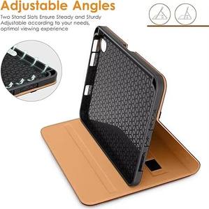 Para iPad Mini 7th (A17 Pro) 2024 y 6th Gen <span class=keywords><strong>2021</strong></span> 8,3 pulgadas, soporte folio de negocios de cuero Premium con múltiples ángulos de visión - Product Image 3