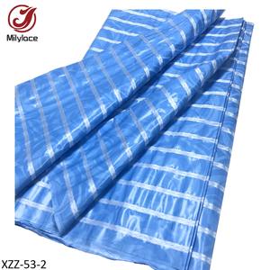 Tissu Bazin 100% coton à imprimés africains, pour homme et femme, robe brillante, motifs Ankara, <span class=keywords><strong>brocart</strong></span> tendance guinée - Product Image 3