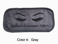 Nouveau Logo privé personnalisé Extensions de cils Salon Serviette frontale Fourniture de greffage pour les soins de beauté