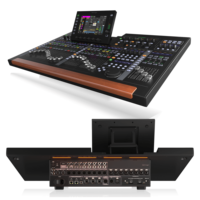 Mezclador Digital Behringer WING-BK de 48 Canales con Pantalla Táctil, 24 Faders, Superficie de Control Metálica, 28 Buses, Estéreo Completo y 8 Preamplificadores Midas PRO