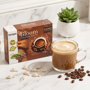 Café Instantáneo con Colágeno en Crema, Colágeno Bloom sin Gluten, Polvo Blanco en Caja, Sabor <span class=keywords><strong>Chocolate</strong></span>, Sabor Neutro - Product Image 4