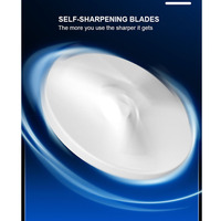 Nueva Mini Afeitadora eléctrica portátil Fácil de un botón USB C Recargable Seguridad Hombres Señora Sharp Face Hair Razor para viajes Oficina
