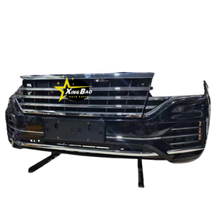 Piezas de coche Volkswagen Touareg <span class=keywords><strong>2017</strong></span> usadas originales montaje de parachoques delantero con faro hecho de plástico duradero - Product Image 4