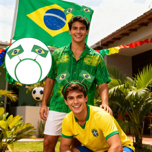 Precio al por Mayor, Diademas con Banderas Pequeñas de Todos los Países del Mundo, Regalo para Fanáticos de la Copa de Fútbol Deportiva de EE. UU. 2026, para Decoración - Product Image 6