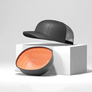 사용자 정의 적외선 두뇌 헬멧 모자 630nm Nir Led 레드 라이트 치료 레이저 치료 기계 장치 모자 탈모 성장