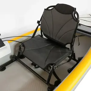 China Großhandel Easy Carry 14 Fuß aufblasbares Fuß pedal angetriebenes System Angel kajak