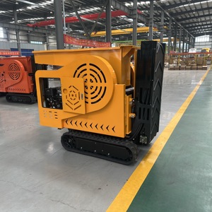 China Rail Precio bajo Roca y construcción Residuos Grava Mandíbula Mini Trituradora Goma Rastreado Grava Trituradora Uso para África - Product Image 5