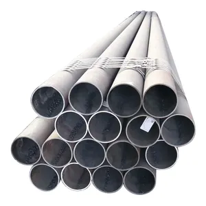 Astm A36 A53 A192 Q235 Q235b 1045 4130 Ms Seamless Steel Pipe Api 5l Sch40 Hot Rolled Round Black Carbon Steel Tube