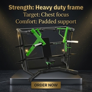 Equipo de Gimnasio Serie Elite, Acero de 3.0 mm de Espesor, Iso-Lateral Wide Chest, con Tubo de Acero Q235, Directo de Fábrica con Certificación CE - Product Image 1