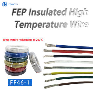 Fio de FEP PFA PTFE Revestido de Estanho/Prata F46 F200, Fio de Alta Resistência a Temperaturas 0.2-25 MM², Cabo Elétrico FF46-1 FF46-2 - Product Image 1