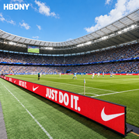 Mur vidéo LED extérieur P10 de haute qualité pour périmètre de stade, étanche IP65, avec protection par masque souple, pour centre commercial et ascenseur, garantie 5 ans