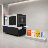 Imprimante numérique UV à passage unique haute résolution automatique à grande vitesse Renovix pour l'emballage alimentaire, les sachets de café