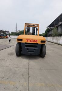 รถยกญี่ปุ่นมือสองราคาถูก tcm FD100 รถยก 10 ตัน tcm รถยกดีเซลมือสอง - Product Image 5