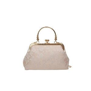 Sac à main personnalisé pour femme, tendance, décontracté, printemps 2026, nouveau, simple, rétro, avec petite fermeture à cadenas, doublure en polyester, Crowdsourcing - Product Image 5