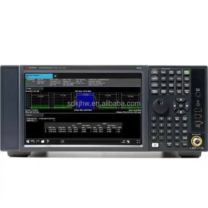 جهاز فحص طيف الإشارة من Keysight موديل N9030B PXA يعمل بتردد من 2 هرتز إلى 50 هرتز في الوقت الفعلي مع خاصية تحديد تردد الراديو وتحليل إشارة الطيف وصيانة شبكة استقبال المواقع العالمي GPS