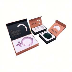 Cajas de embalaje de cartón de colores pequeños de lujo con materiales reciclados ecológicos, insertos de Perfume para crema de velas, regalo magnético personalizado - Product Image 6