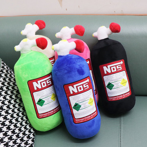 Hot EBay Ali <b>NOS</b> Headrest Pillow Nitrogen <b>Bottle</b> Pillow Car Personalized Backrest Cartoon Style - Product Image 1