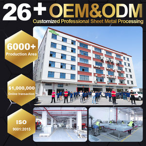 Tùy chỉnh chất lượng cao thép carbon sơn tĩnh điện màu đen xử lý bề mặt trường hợp máy tính nhôm bao vây tấm kim loại chế tạo - Product Image 5