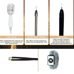 Máquina de Electrólisis de Microcorriente ABS de Escritorio 13.26MHZ para Depilación Permanente, Termólisis y Eliminación de Vello Rojo y Blanco - Product Image 6