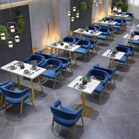 Tavoli e Sedie KSL per Ristoranti e Bar Notturni, Arredamento di Lusso Leggero per Caffè e Ristoranti di Dolci, Vendita Calda