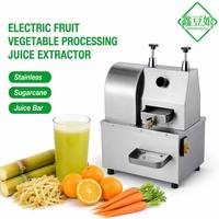 Elektrische suikerrietpers van roestvrij staal, sapcentrifuge voor fruit & groenteverwerking