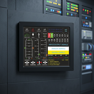 Pantalla de Panel de Control Industrial de Highness Microelectronics Ltd., Interfaz PLC, Señales Analógicas/Digitales, 12V, 26kW, Garantía de 1 Año - Product Image 2