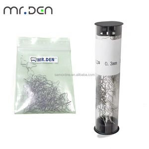 MRDEN Dental, gran oferta, alambres de ligadura de ortodoncia <span class=keywords><strong>Kobayashi</strong></span>, Ligadura de Metal para aparatos ortopédicos, alambre <span class=keywords><strong>Kobayashi</strong></span> preformado - Product Image 5