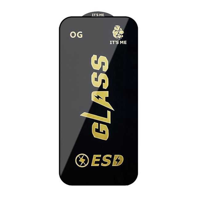 Anti Static ESD Tempered Glass OG Screen Protector for iPhone 17 Pro Max 16 15 14 Samsung A16 A36 A56 A17 A07