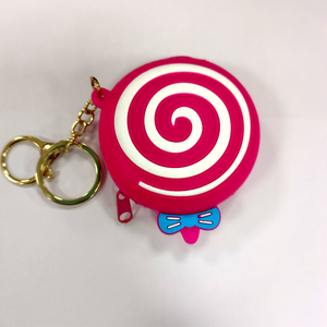 Porte-monnaie porte-clés en silicone personnalisable pour enfants, motif sucette, directement de l'usine, pour garçons et filles, mignon, dessin animé, étanche, léger - Product Image 6