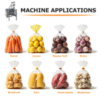 Machine de scellage automatique à grande vitesse pour l'emballage des fruits et légumes frais