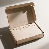 Boîte d'Expédition d'Emballage en Carton Ondulé Design Personnalisé avec Logo Personnalisé pour Petites Entreprises