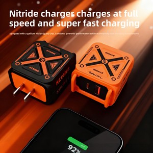 <span class=keywords><strong>Cargador</strong></span> GaN Mech 2026, Enchufe <span class=keywords><strong>de</strong></span> Carga Súper Rápida con Doble Puerto, Compatible con <span class=keywords><strong>Apple</strong></span>, OPPO y Android, Hecho en [Lugar <span class=keywords><strong>de</strong></span> Origen] - Product Image 3