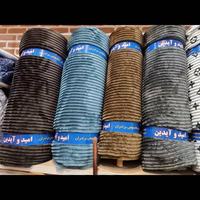 Rouleau de tissu polaire en flanelle rayée personnalisé, matériau imprimé grand format pour couvertures, textiles de maison et literie