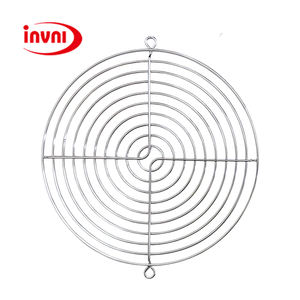 Protector de Ventilador de Ventilación de Acero Inoxidable de Alta Calidad para CA/CC, Plateado, 150x150 mm (SG150-B1) - Marca INVNI, 1 Año de Garantía - Product Image 1
