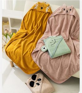 Hooded Baby <strong>Towels</strong> Customize Logo <strong>Kids</strong> 100% Cotton <strong>Personalised</strong> Custom Terry Soft Baby Hooded <strong>Towel</strong> Gift <strong>for</strong> Newborns - Product Image 2