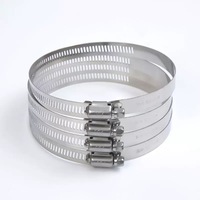 Colliers de serrage réglables en acier inoxydable 304 électroplaqué de haute qualité pour tuyaux avec système de mesure métrique, fabriqués en Chine