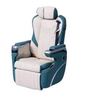 2024 China supplier Vip Luxury Electric Reclining Leather Car Seat For modification mpv/suv class