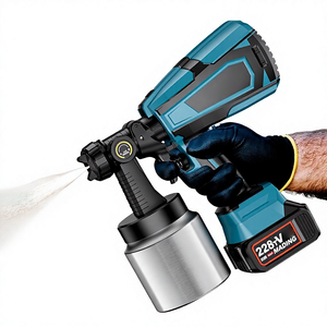Pistolet à peinture électrique H-ENGJ 228V avec batterie Li-Ion, mini pulvérisateur pour usage domestique et bricolage - Product Image 3