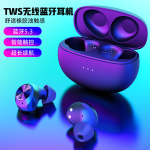 Tws Wireless Bluetooth Earphones With Touch <b>Control</b> Bt 5.4 Type C Charging Led Indicator For <b>Gaming</b> And Music - Product Image 1