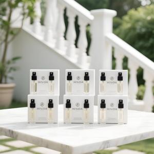 custom clear Mini Portable Perfume <b>Glass</b> <b>Spray</b> <b>Bottle</b> 2ml 3ml 5ml 10ml Round Empty Perfume <b>Glass</b> <b>Bottle</b> with Gift Box - Product Image 4