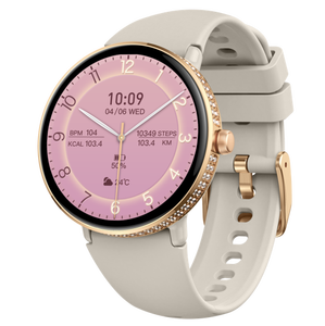 Nuevo Reloj Inteligente para <span class=keywords><strong>Mujer</strong></span> S76, Pantalla Pequeña de 1.19 Pulgadas, Pantalla AMOLED HD, Fabricante OEM de Relojes Inteligentes, Nuevos Modelos 2024 para <span class=keywords><strong>Mujer</strong></span> - Product Image 2