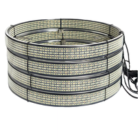 Kit d'éclairage LED Lumina Premium 12 rangées pour jantes, clignotants séquentiels ambre et blanc, pour camions et SUV (rééquipement)