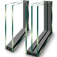 Vidrio de seguridad templado de doble acristalamiento de 8mm de la mejor calidad, vidrio de construcción aislado en ventanas o particiones