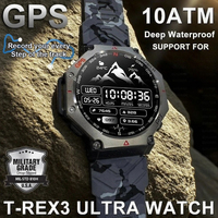 Montre connectée W20 Mini GPS, suivi sportif, moniteur de fréquence cardiaque et de tension artérielle, suivi du sommeil, fonction d'appel, lampe torche LED longue portée
