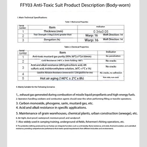 Ropa <span class=keywords><strong>de</strong></span> Seguridad Industrial, Ropa Protectora Ligera, <span class=keywords><strong>Traje</strong></span> Antirradiación <span class=keywords><strong>Nuclear</strong></span> y Químicos - Product Image 6